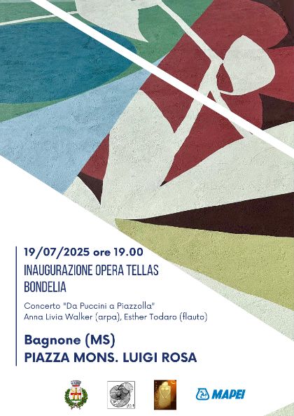 Inaugurazione opera Tellas Bondelia Inaugurazione opera Tellas Bondelia